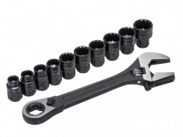 Crescent X6 Pass-Thru Adjustable Wrench Set 11 Piece £39.99